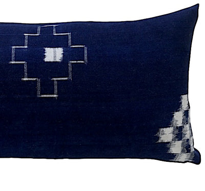 Kasuri ikat bolster