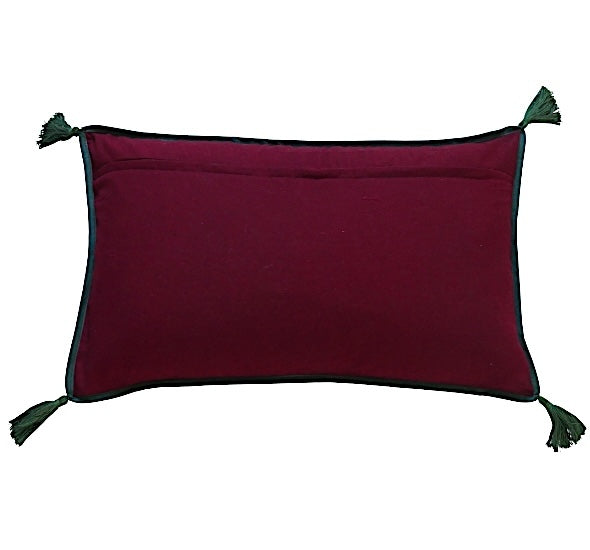 Indigo Green cushion