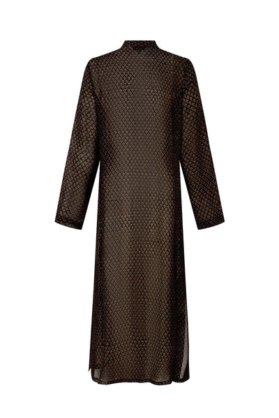 Night Noir Coat Dress