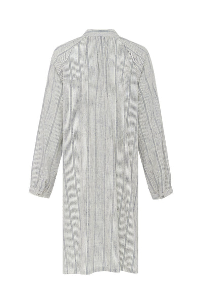 Sea Stripe Smock Coat