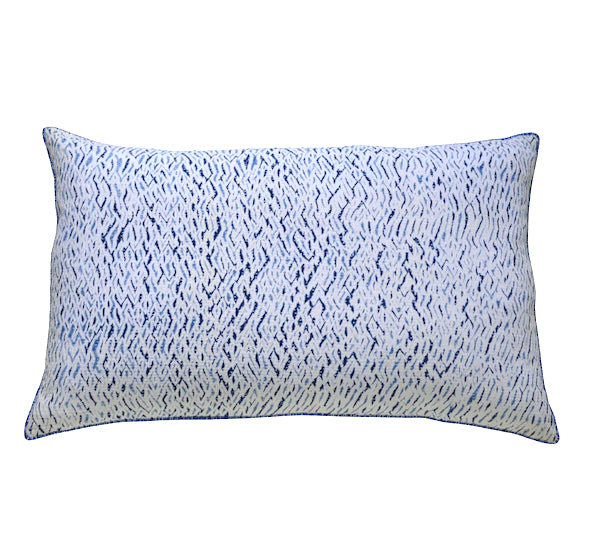White Indigo Shibori cushion (2)