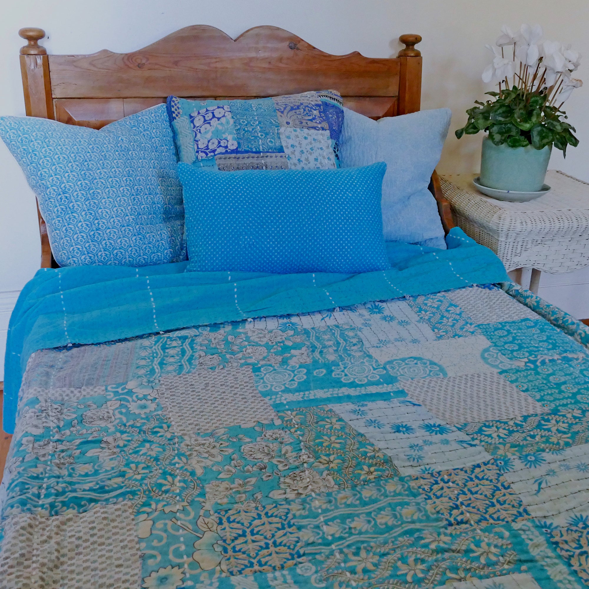 Capri Vintage Sari Quilt
