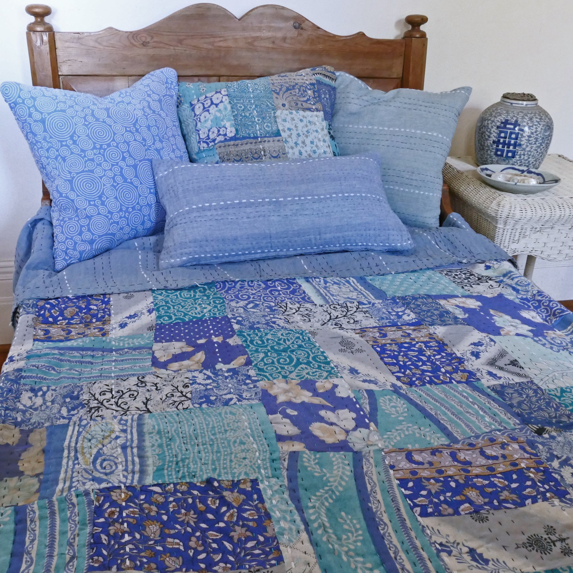 Razzle Dazzle Vintage Sari Quilt