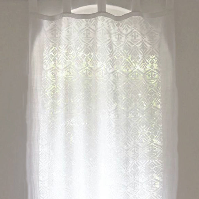 Snow curtain