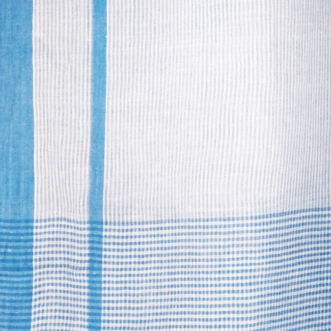 Blue Gingham Sarong