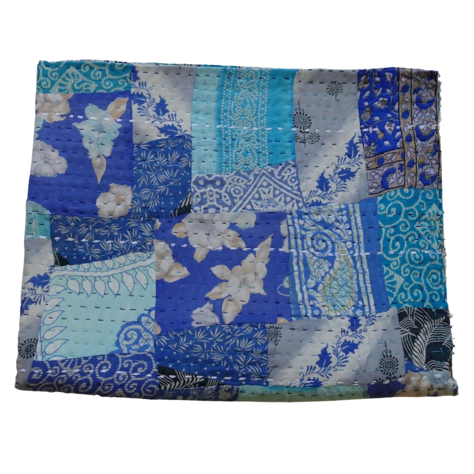 Razzle Dazzle Vintage Sari Quilt