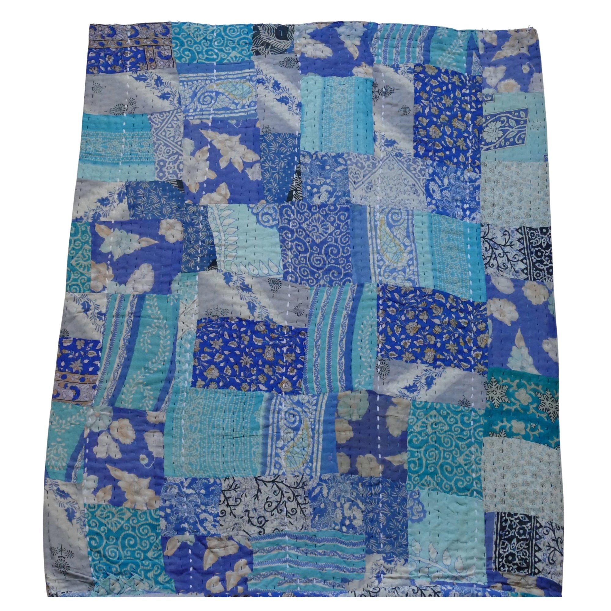 Razzle Dazzle Vintage Sari Quilt