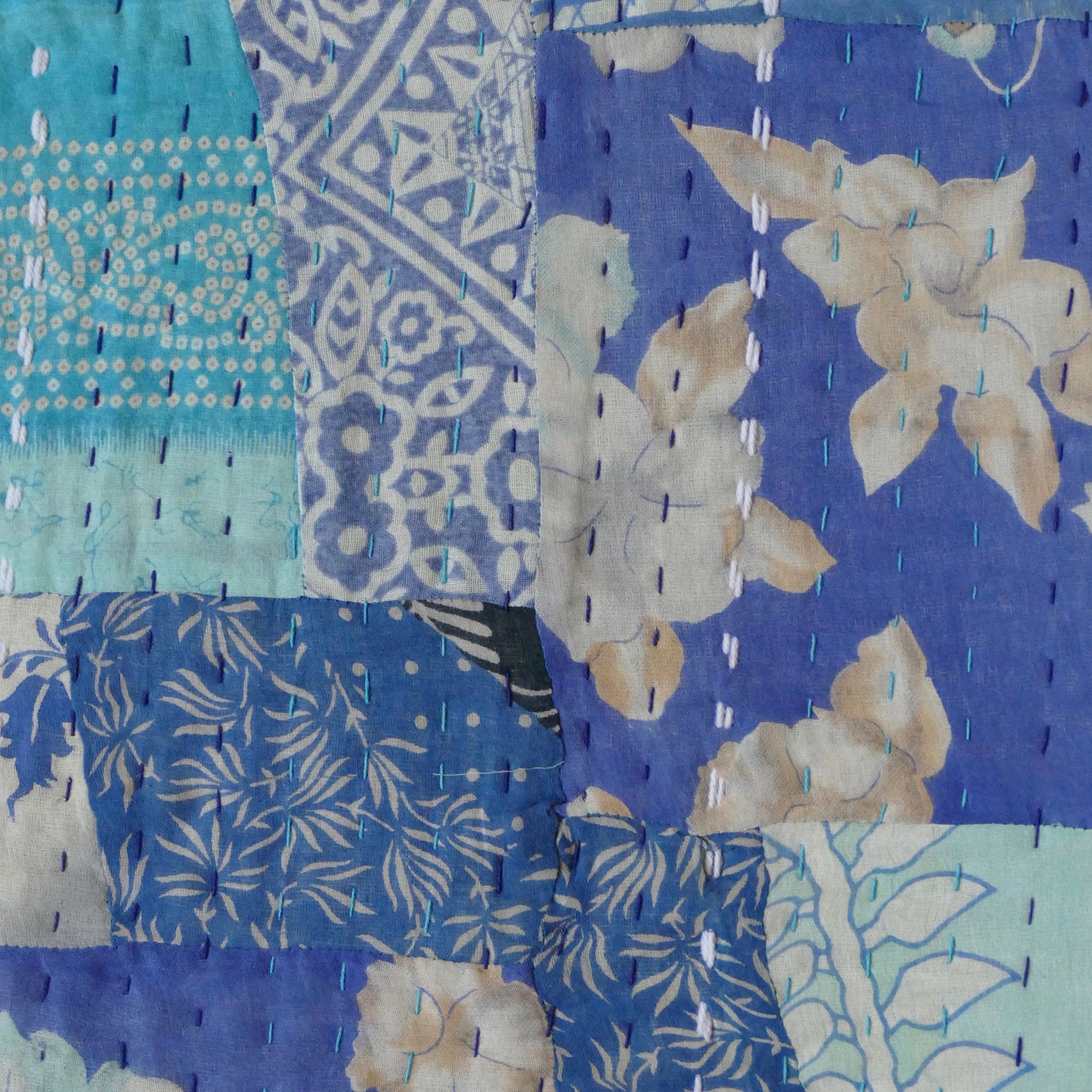 Razzle Dazzle Vintage Sari Quilt