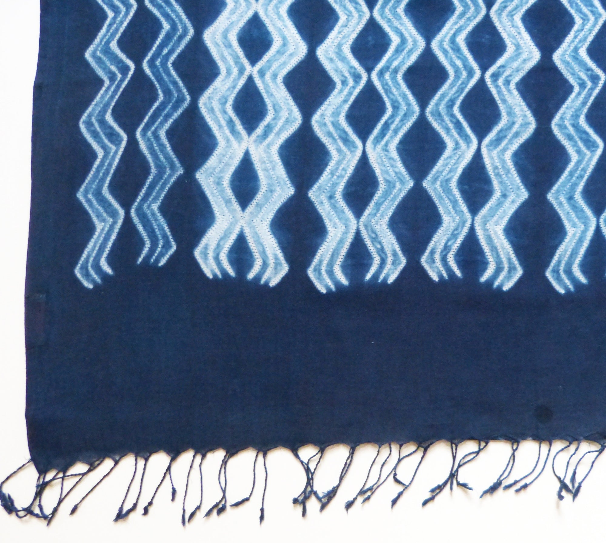 Shibori ZigZag sarong